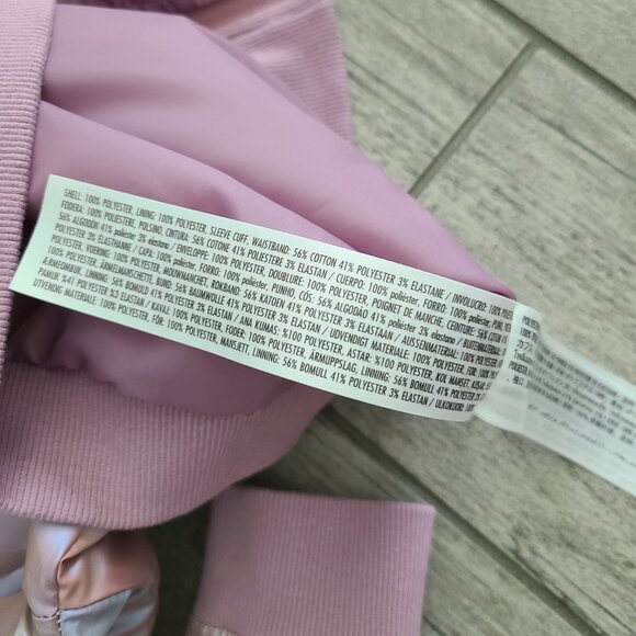 Disney World 50th Anniversary Pink Iridescent Bomber Jacket Kids M - Picture 10 of 12